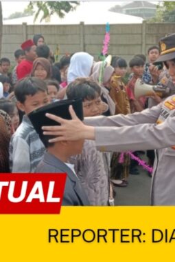 Seru! Hari Kartini, Siswa SD “Turun Gunung” ke Polres, Belajar Jadi Polisi Sehari