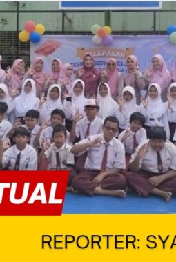 Air Mata Tumpah di Hari Perpisahan, Siswa SDN Cipinang Besar Selatan 03